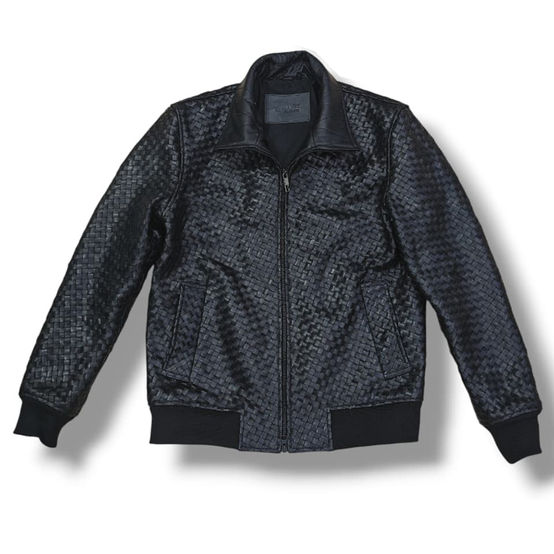 Double-Breasted Nappa Coat